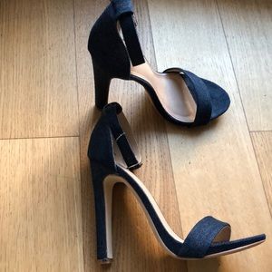 Just Fab Denim Heels